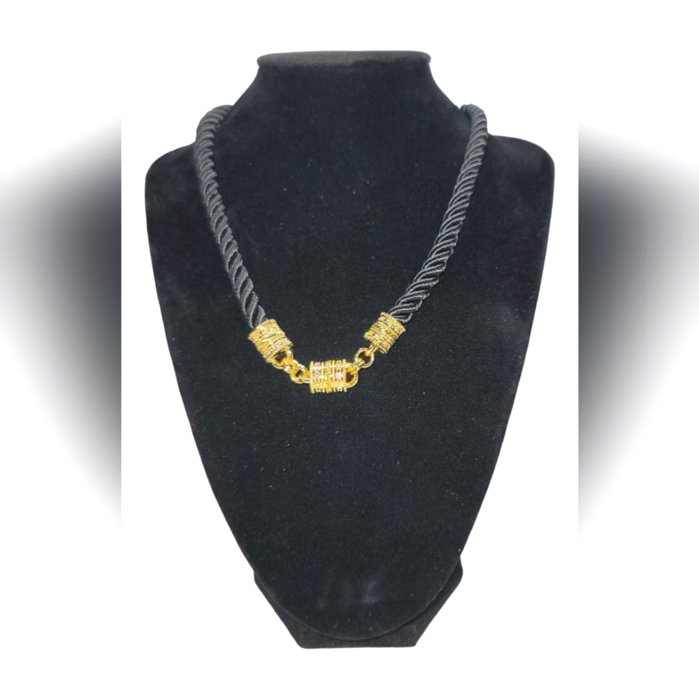 Kirks Folly Mystic Colored Cord Magnetic Necklace.